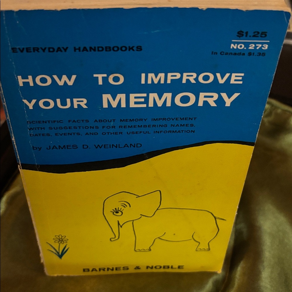 How to Improve Your Memory by James D. Weinland